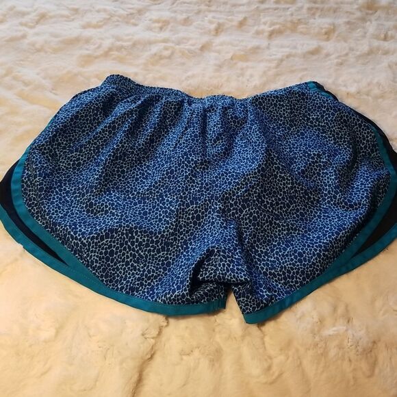 Nike Womens Dri-fit Running Shorts Lined Size S Small Blue - Picture 5 of 5